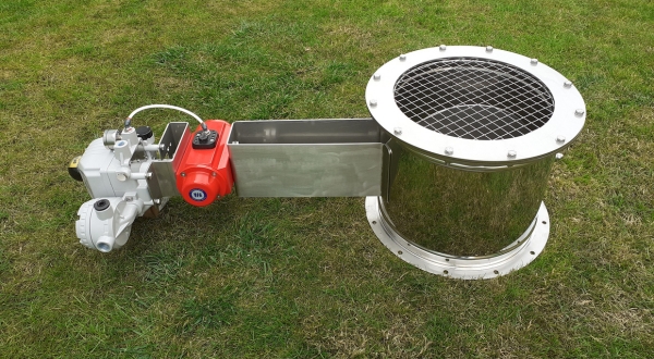 Personalización de compuertas mariposa ROS DUCTING Personalización de compuertas mariposa ROS DUCTING