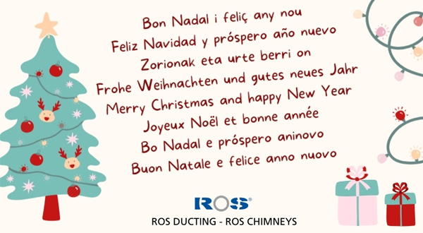 ROS GROUP WISHES YOU A MERRY CHRISTMAS AND HAPPY 2025!