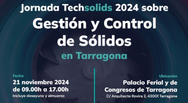 ROS DUCTING SPONSORS THE TECHSOLIDS 2024 CONFERENCE ON SOLIDS MANAGEMENT AND CONTROL (TARRAGONA, SPAIN)